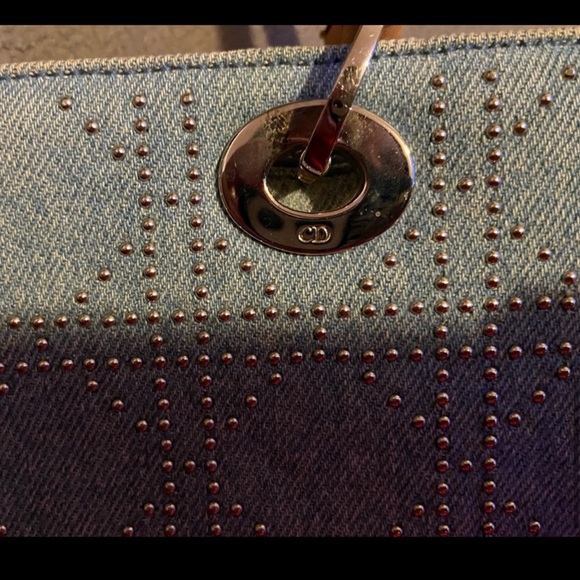 Dior Lady Dior West East Denim studded - Picture 8 of 17